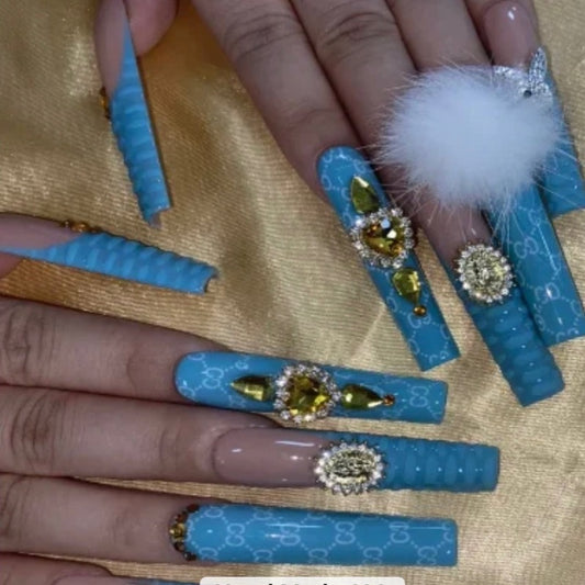 Blue Diamond: Deluxe Nail Set